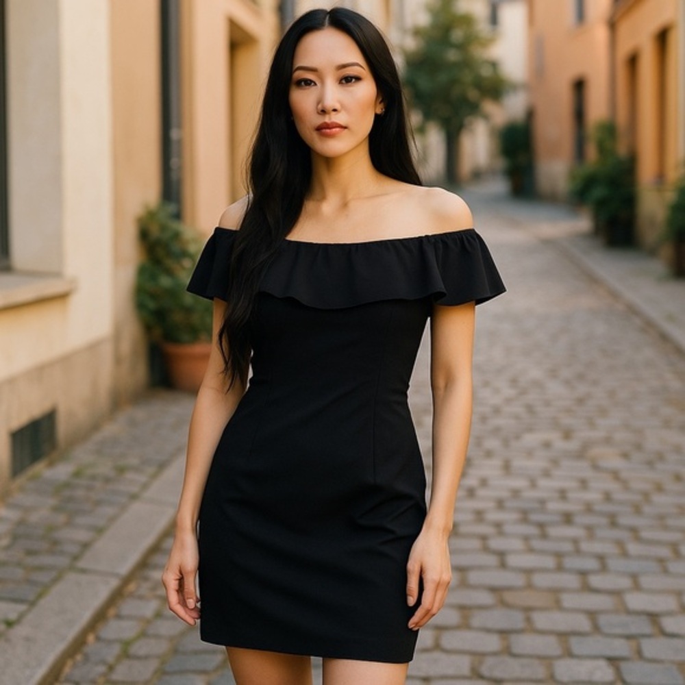 JNSQ Black Olymea Dress Size 6